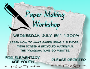 Paper Making for Ele